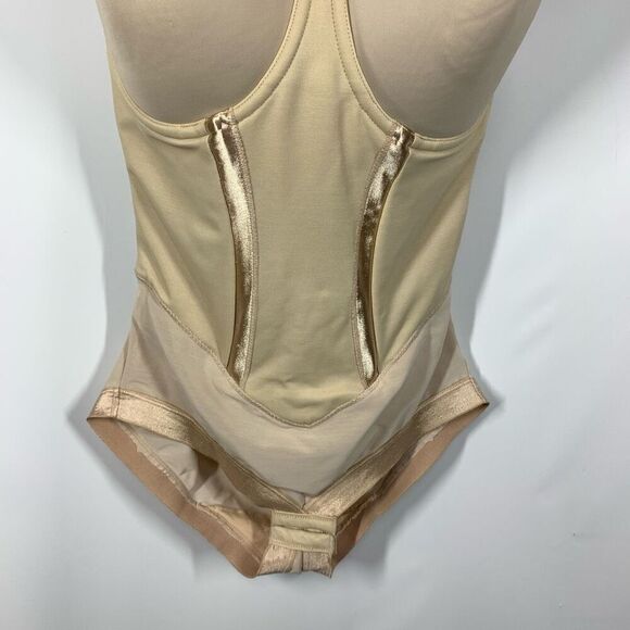 Flexees by Maidenform Easy Up Firm Control Bodybriefer Strapless Shapewear Conve - Picture 7 of 13
